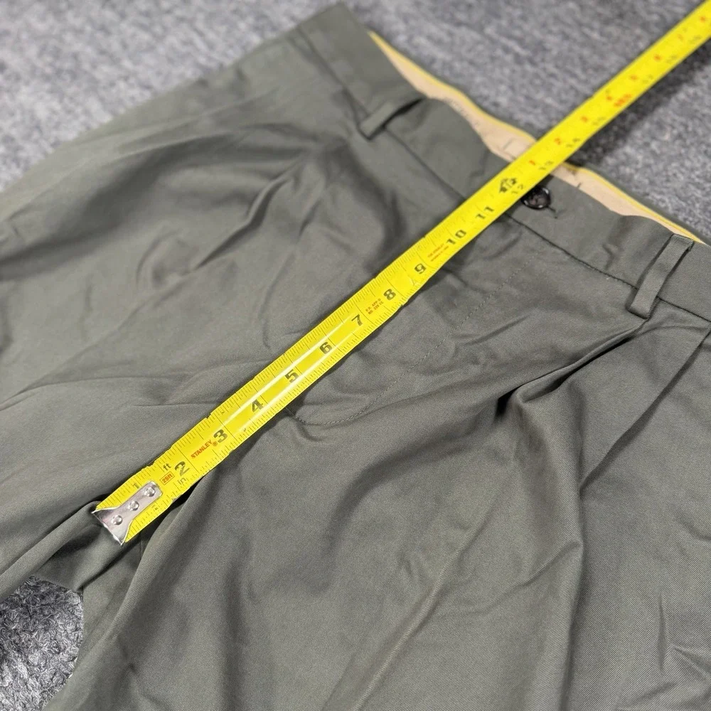 Banana Republic Smithfield Pants Men 32X32 Rapid Movement Chino Relaxed Pleated